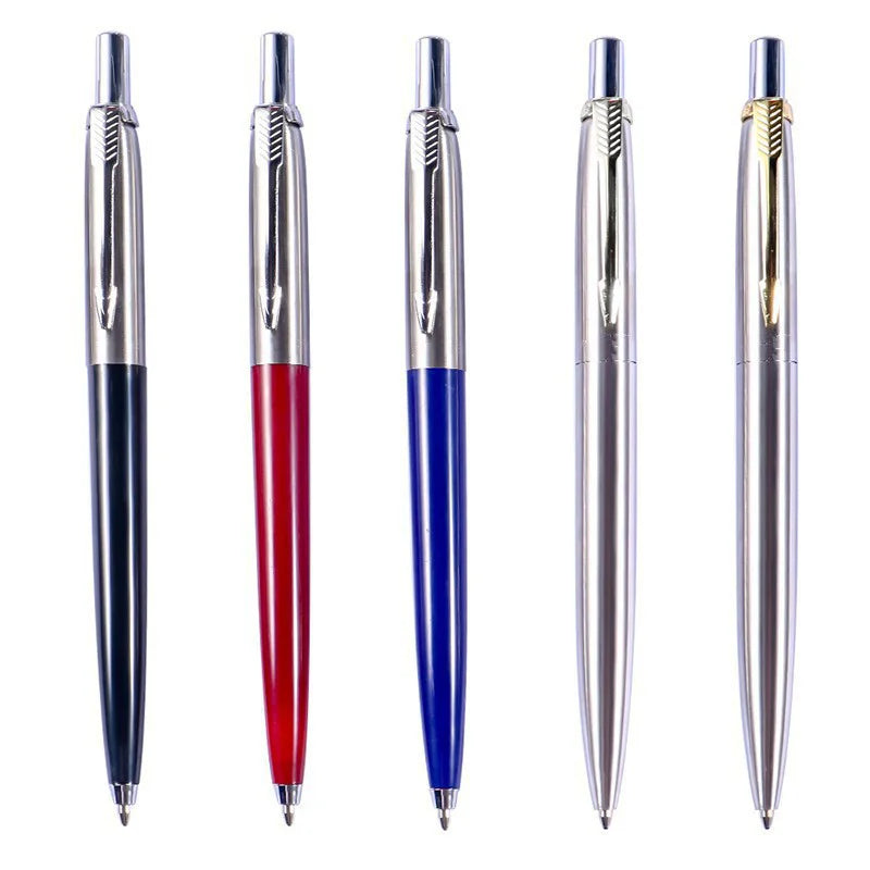 Business Men Birthday Gift Writing Pen SCHOOL STATIONERI High Quality Full Metal Lattice Shape Luxury Ballpoint Pen