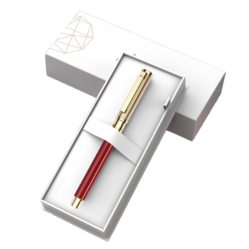 DARB  Fountain Pen Plated With 24K Gold Ink Pen High Quality Business Office Gift Classic