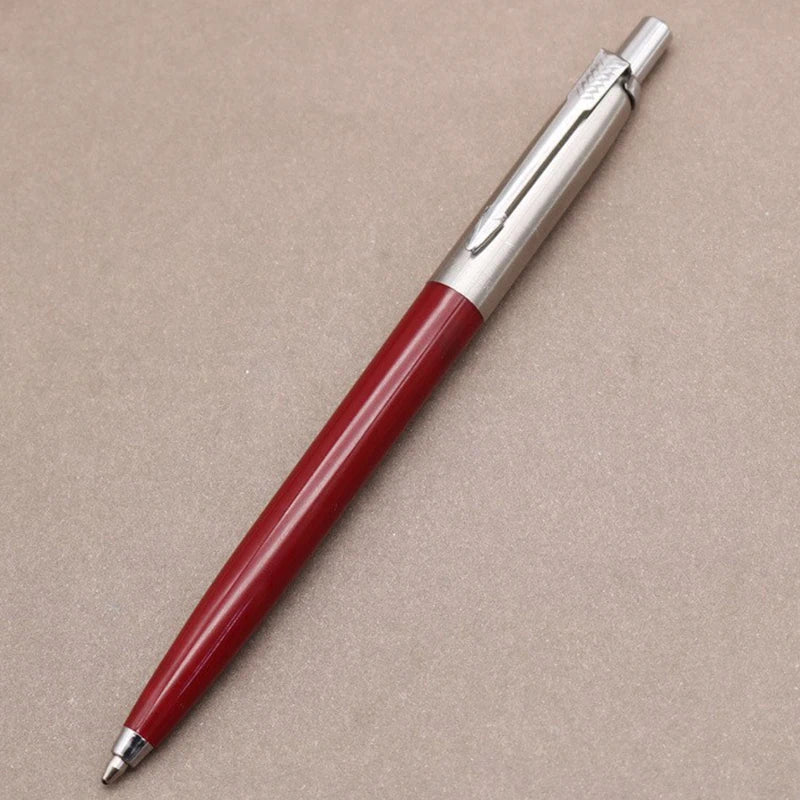 Business Men Birthday Gift Writing Pen SCHOOL STATIONERI High Quality Full Metal Lattice Shape Luxury Ballpoint Pen