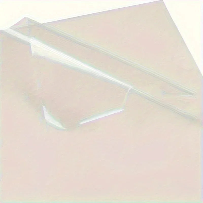 5/10pcs Acrylic L-Shaped File Envelopes for A4 Documents - Clear and Sturdy Document Holder Set for Office Organization