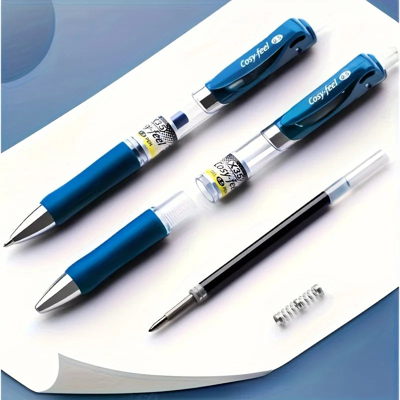 13-Pack Medical Gel Pens with Blue-Black Ink Refills, Medical Prescription Pens, Ink Blue Nurse Retractable Signature Pens, Student Medical Gel Pens, Smooth Writing, No Ink Breakage, Best Gel Pens for Medical Use
