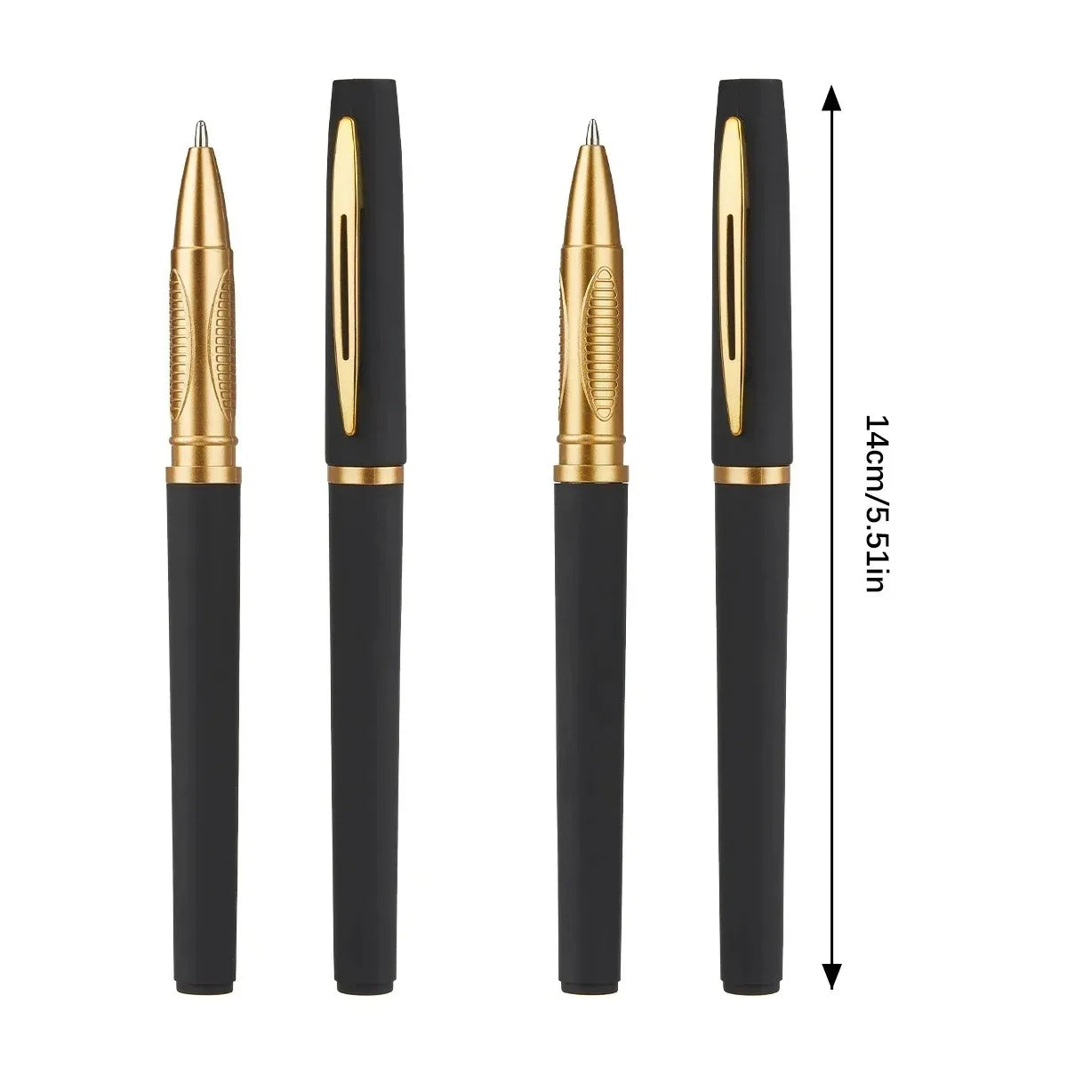 1pc Black Ink Gel Pen 0.5mm 0.7mm 1.0mm Ballpoint For Writing School Stationery Supplies Business Signature Pen Office Access