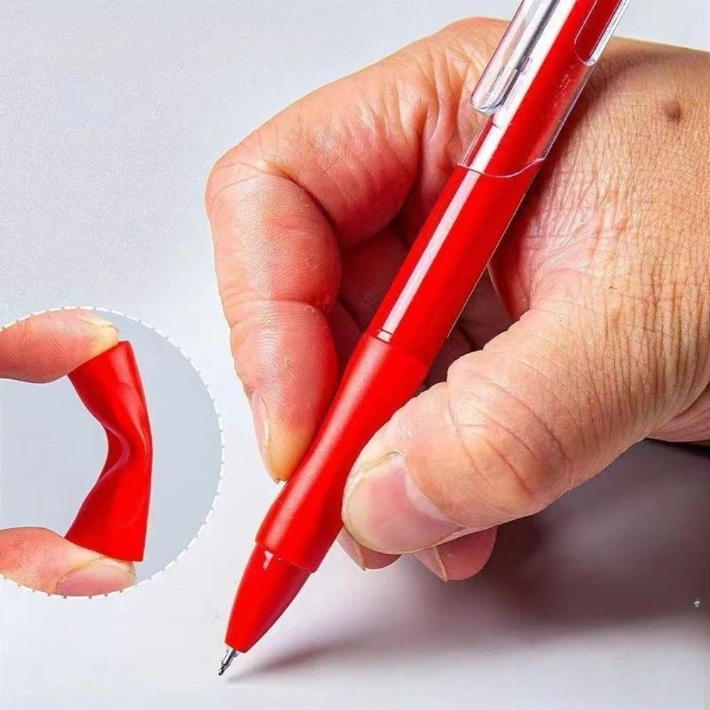 20pcs Red Practice Pens, Error Correction Pens 0.5mm, Smooth Teacher for Marking and Grading Homework, Neutral Pens, Red Pens