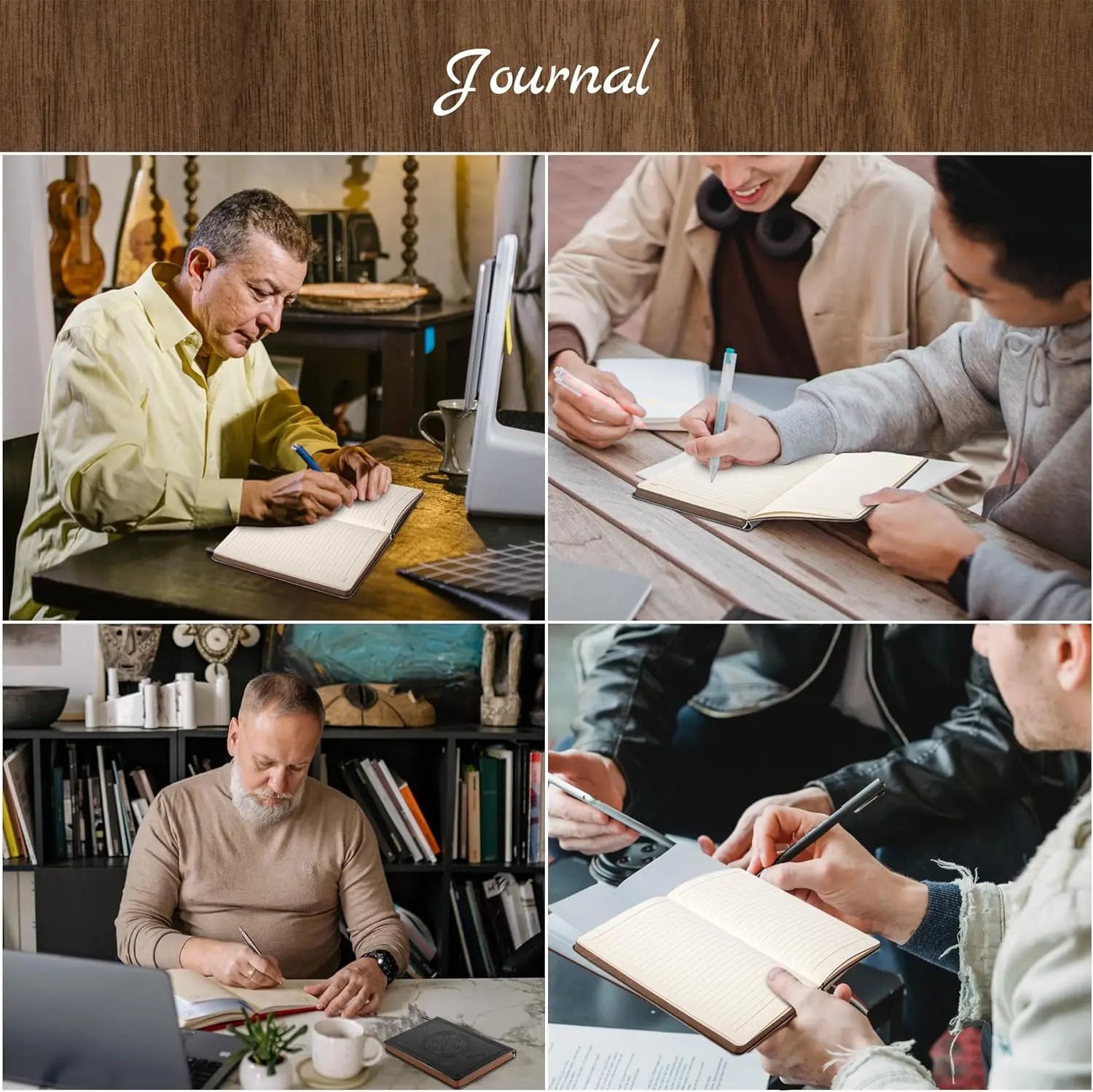 A5 Retro Notebook Book Diary Thickened Creative Hand Ledger Student Notepad Stationery Notebook for Business Office