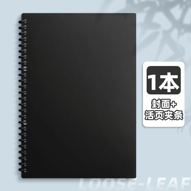 Detachable Spiral Notebook 60 Sheets Macaron Loose Leaf Binder A4/A5/B5 Planner Journal Stationery