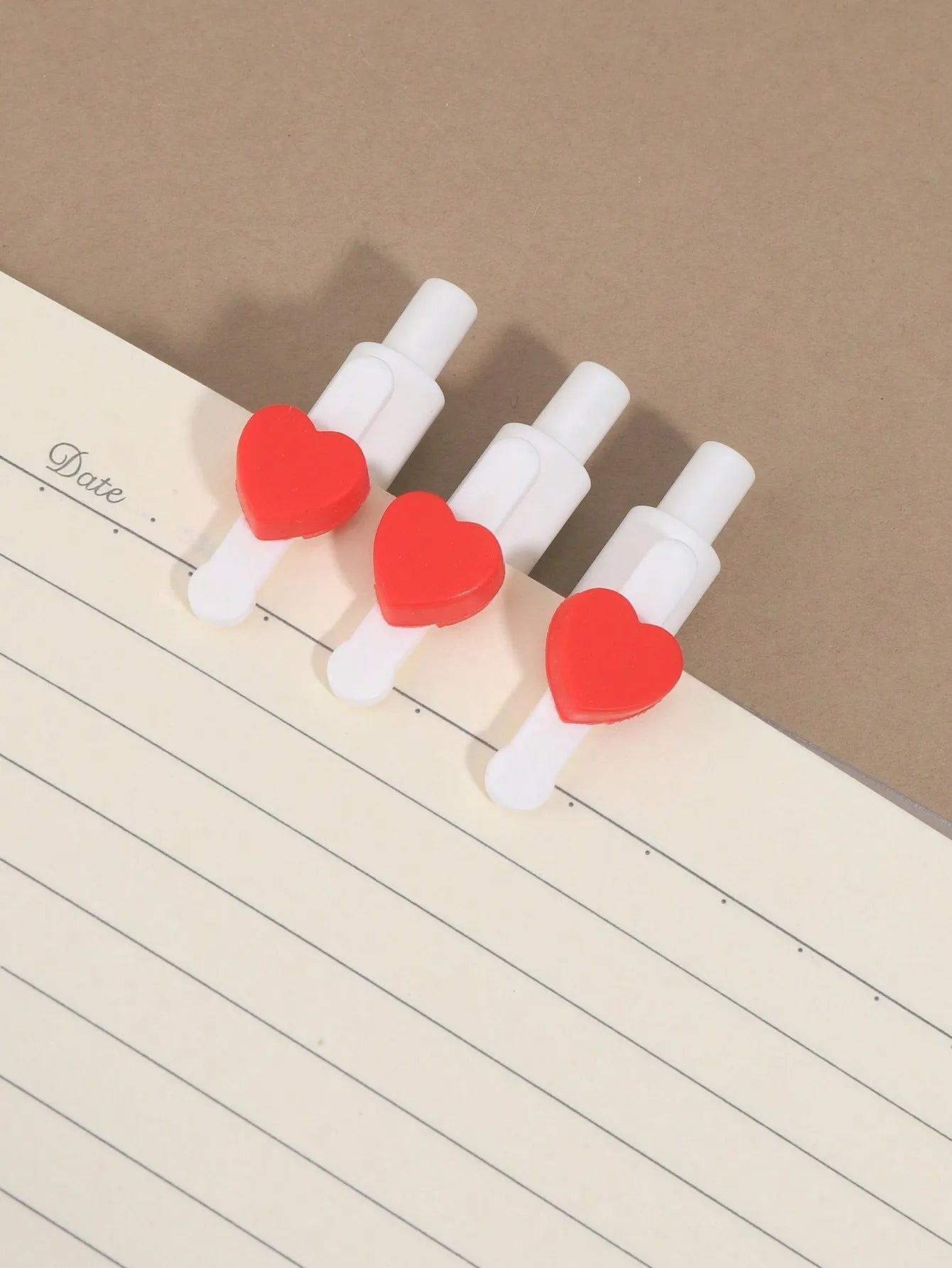 Cute Heart Ballpoint Pens4, Click Retractable Pens Journaling,Valentine Gifts for Her,Best ,Girlfriend,Personalized Love Pens