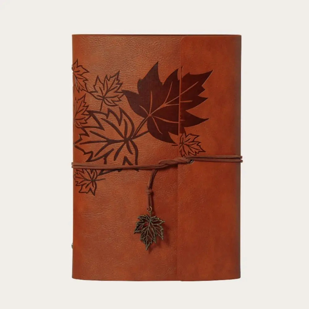 A7/A6/A5 Travelers Vintage Notebook Kraft Paper PU Leather PU Leather Kraft Notebook Loose Leaf Blank Spiral Notebook