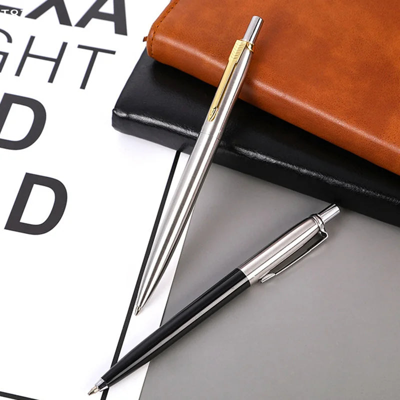 Business Men Birthday Gift Writing Pen SCHOOL STATIONERI High Quality Full Metal Lattice Shape Luxury Ballpoint Pen